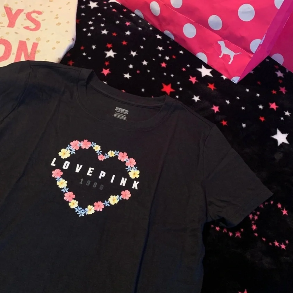 Victoria's Secret PINK Shirt Size Large NEW 🌻❤️🌸 - Picture 7 of 8
